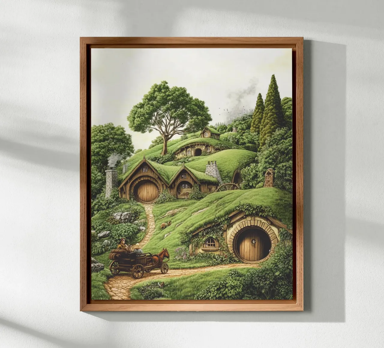 La Contea - Inizia un viaggio alluminio dibond da Mittelerde Atelier