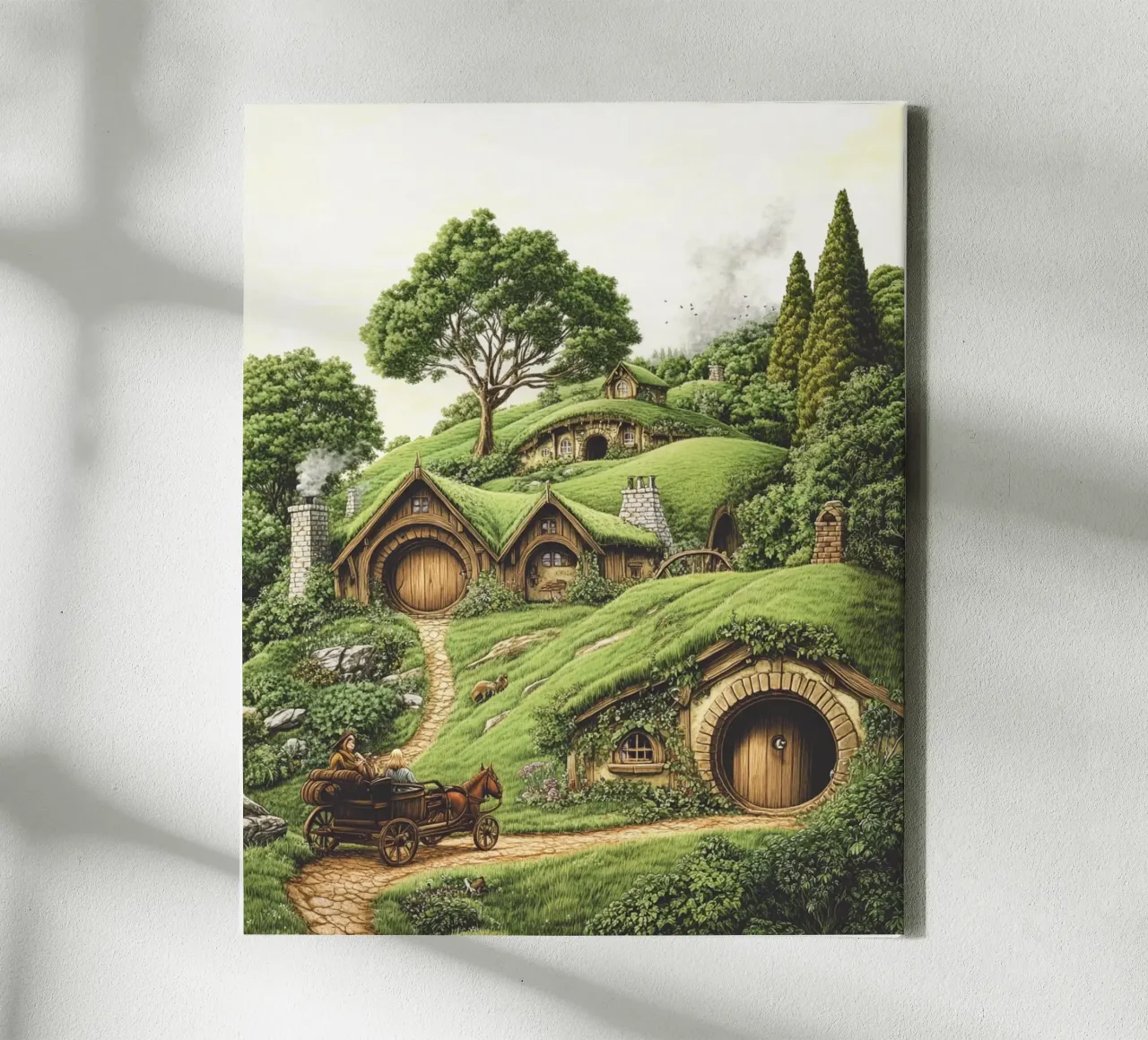 La Contea - Inizia un viaggio tela da Mittelerde Atelier