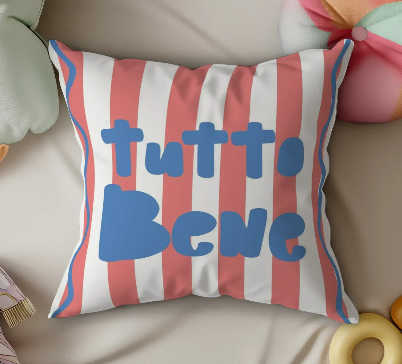 Tutto Bene cuscino da Attaboy Dsgn