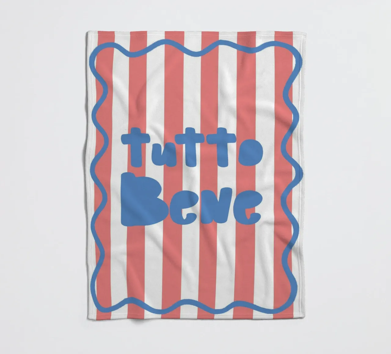 Tutto Bene coperta in pile da Attaboy Dsgn