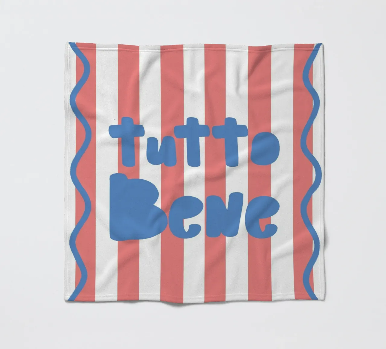 Tutto Bene coperta in pile da Attaboy Dsgn