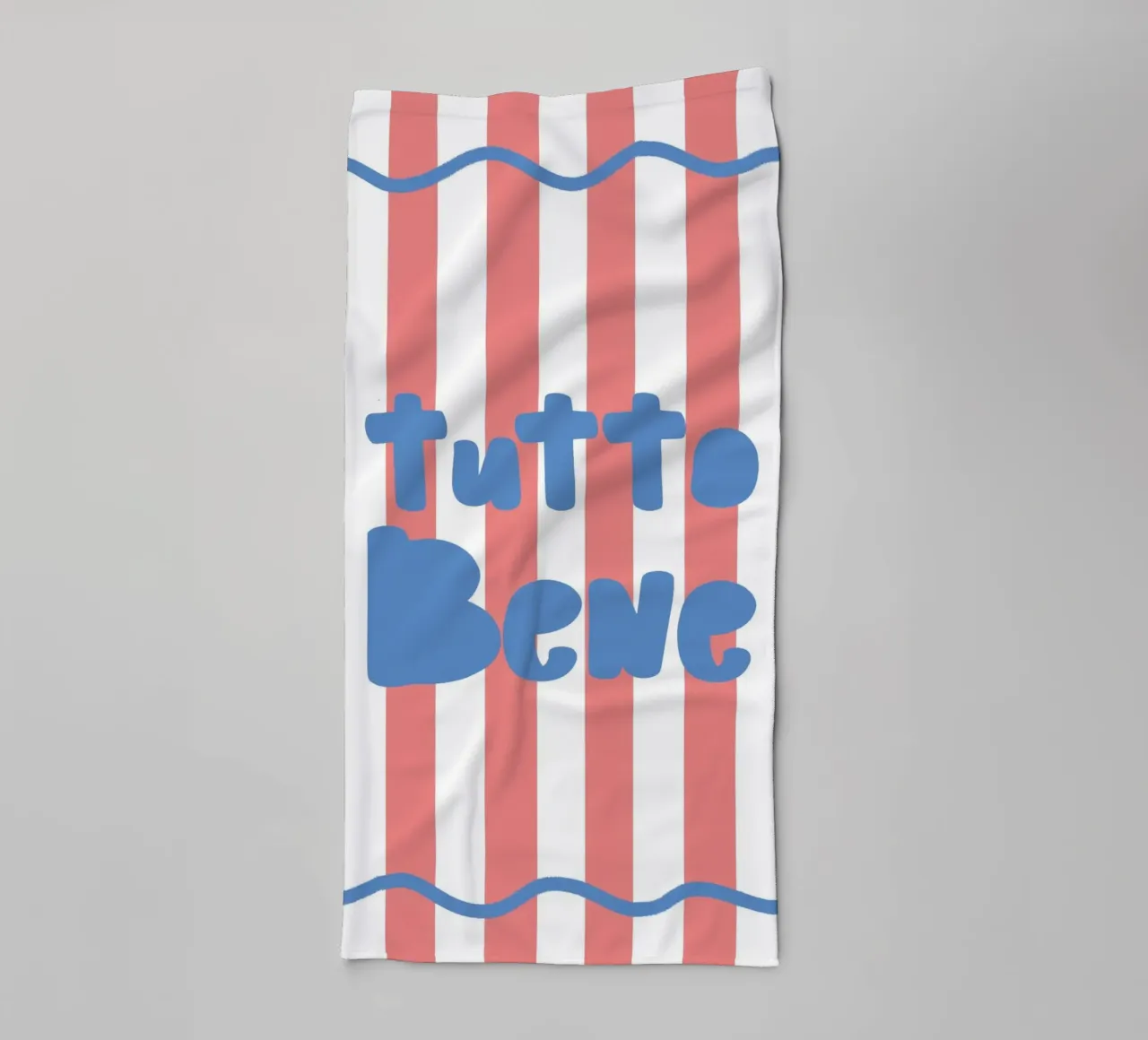 Tutto Bene asciugamano da bagno da Attaboy Dsgn
