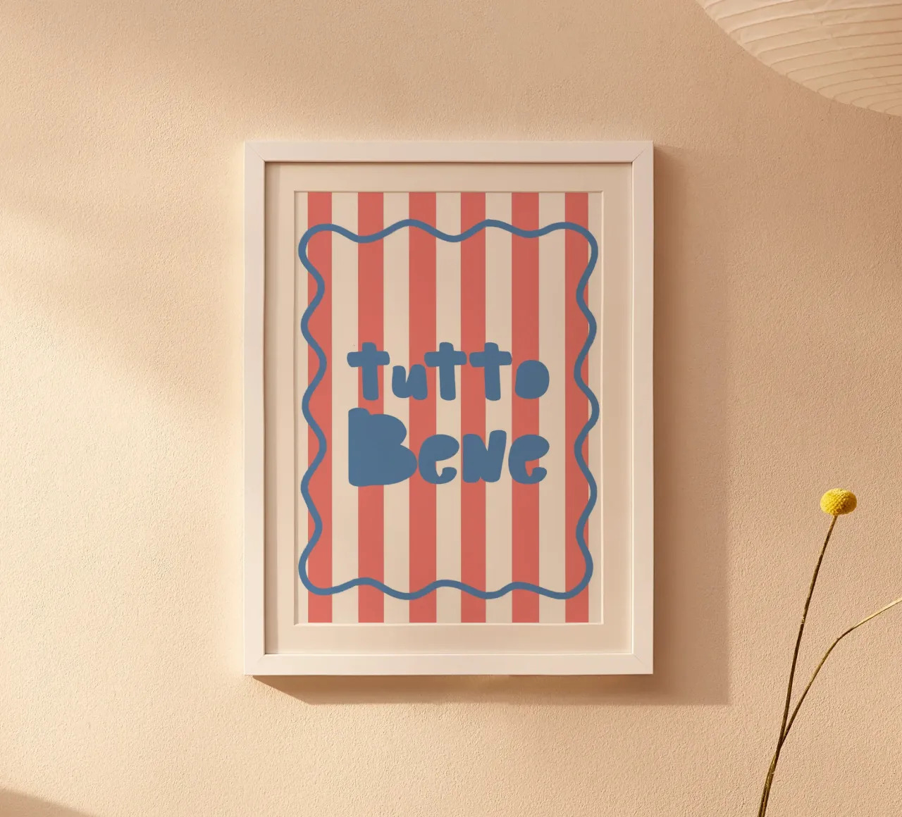 Tutto Bene Poster von Attaboy Dsgn