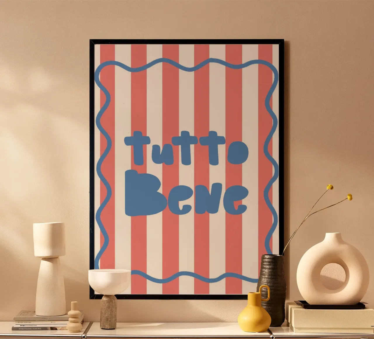 Tutto Bene Poster von Attaboy Dsgn