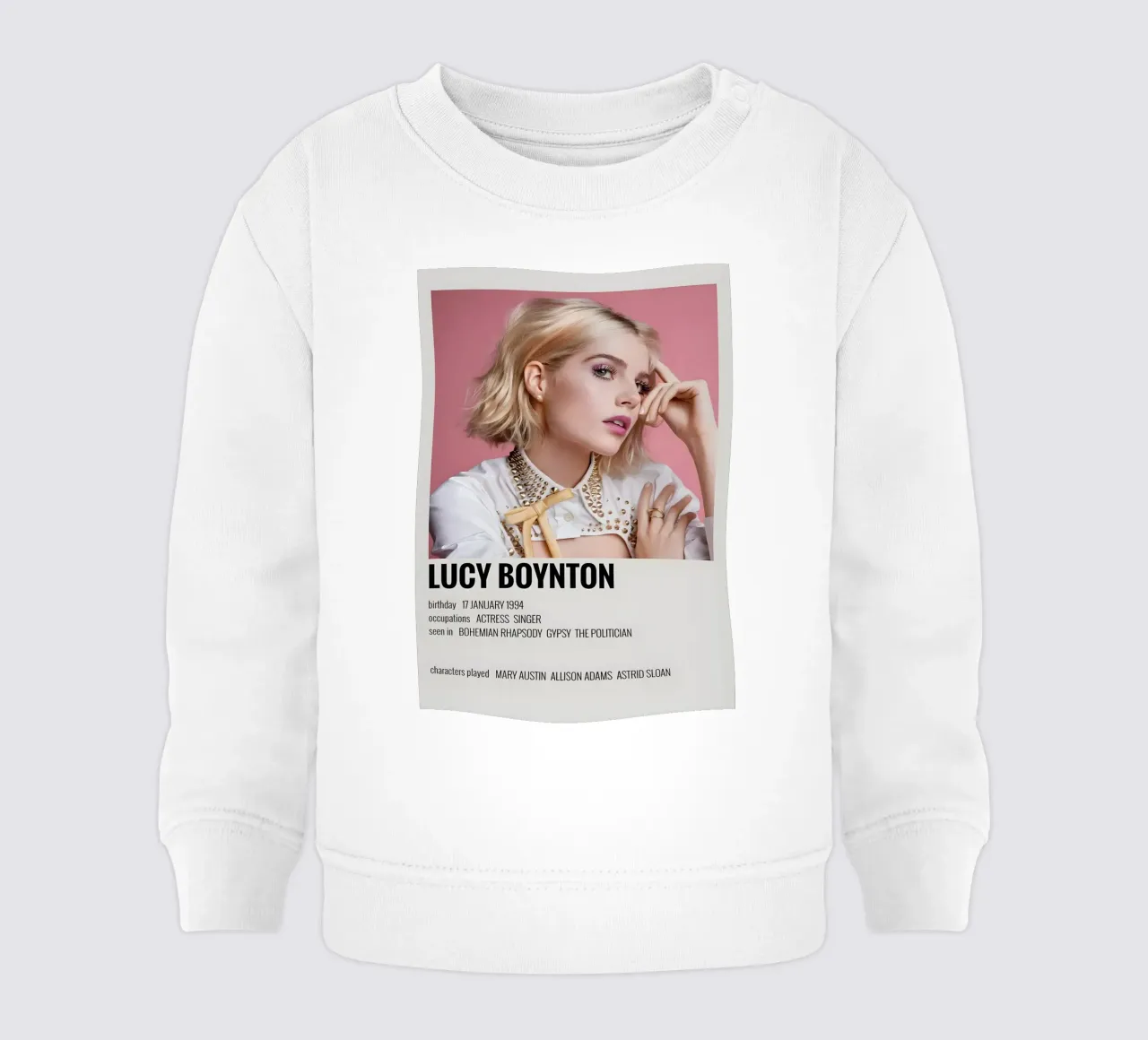 LUCY BOYNTON felpa neonato da MVFminimalist