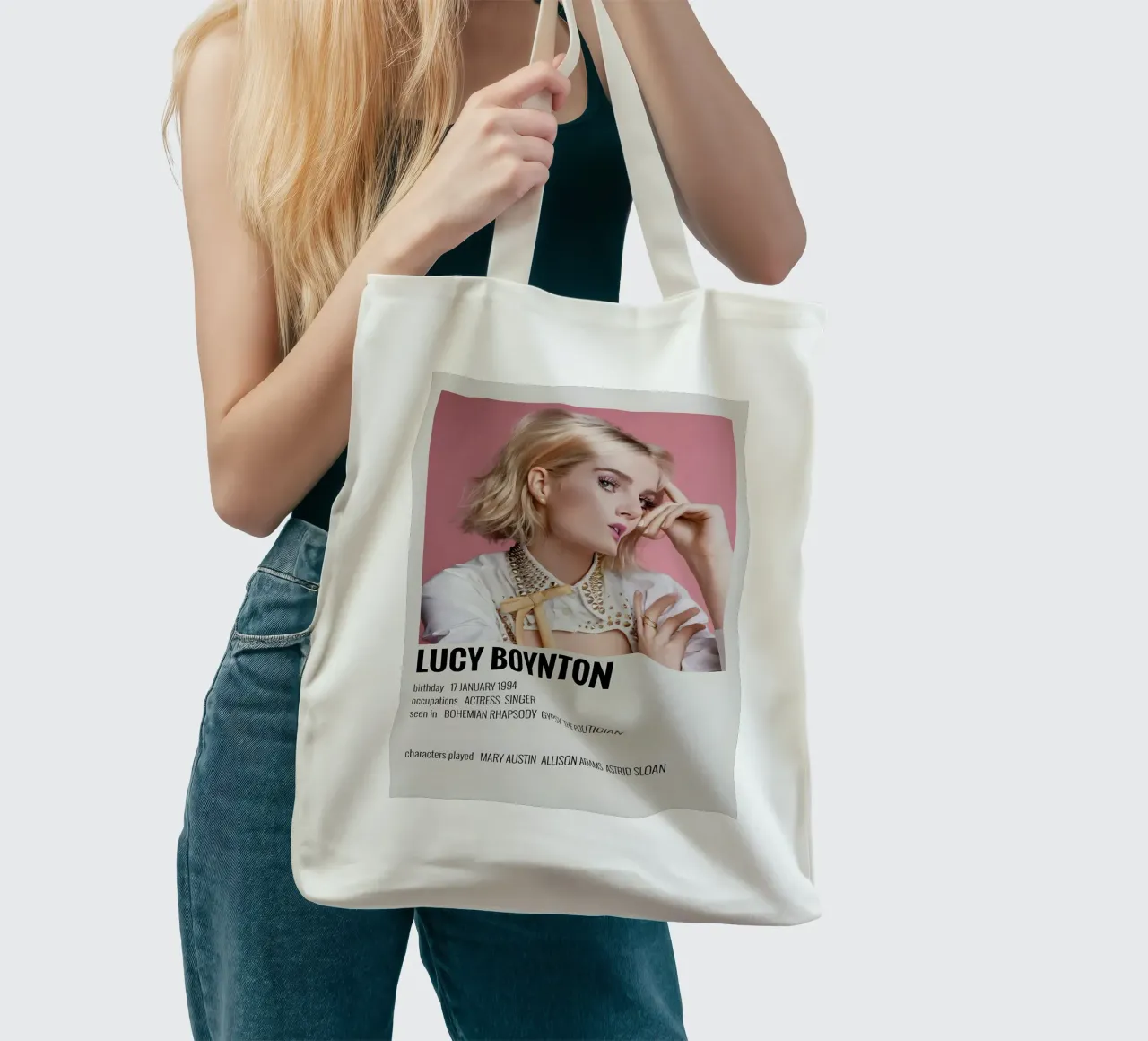 LUCY BOYNTON borsa in juta da MVFminimalist