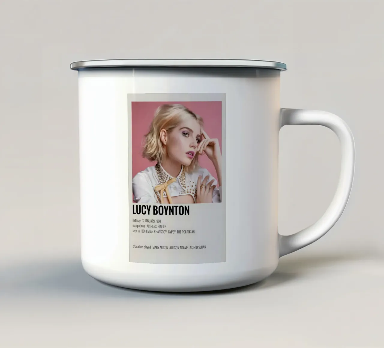 LUCY BOYNTON tazza in smalto da MVFminimalist