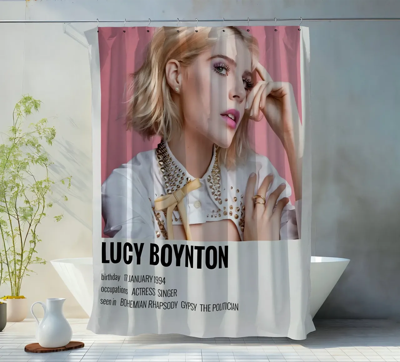 LUCY BOYNTON tenda da doccia da MVFminimalist