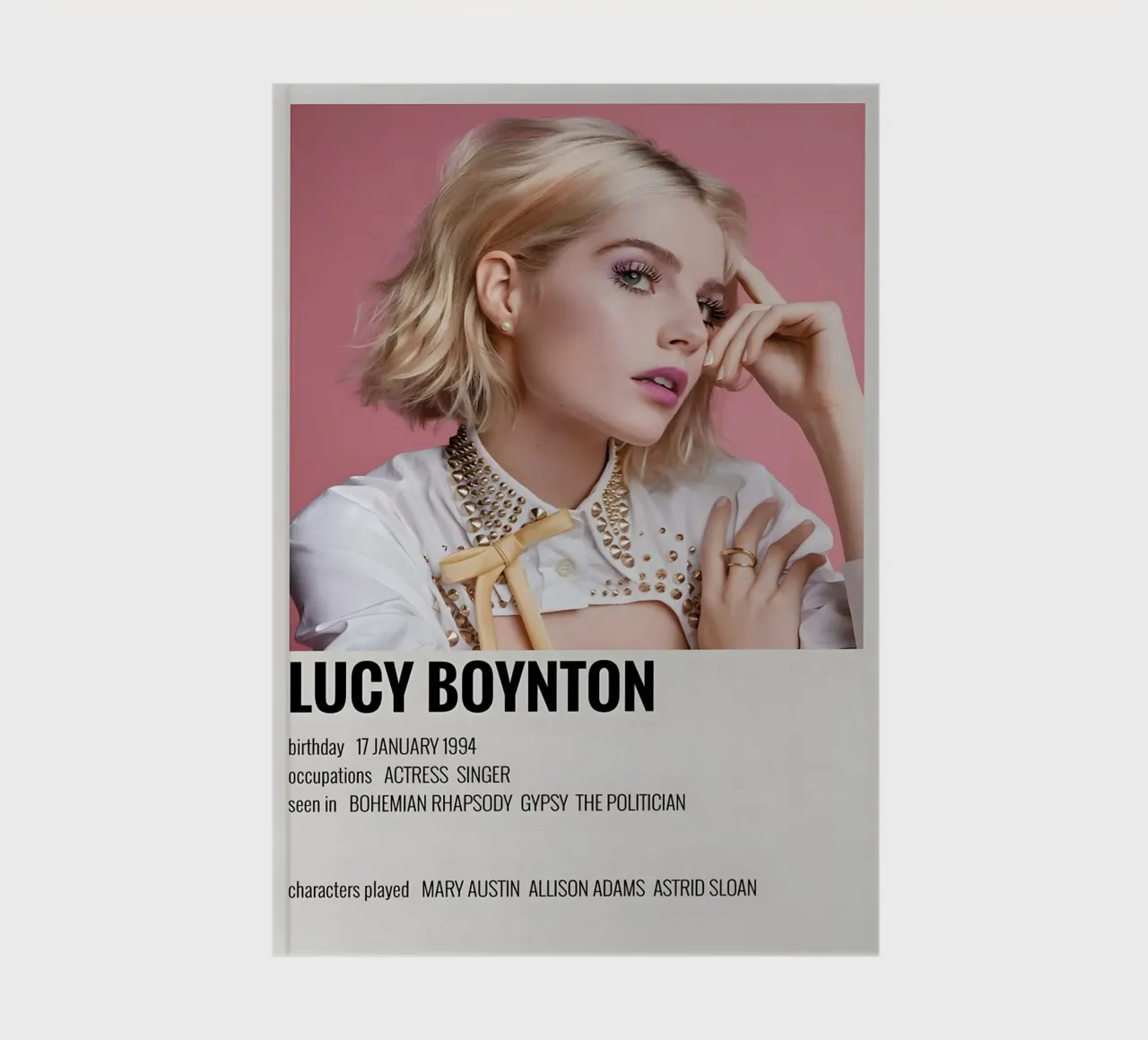 LUCY BOYNTON notebook by MVFminimalist