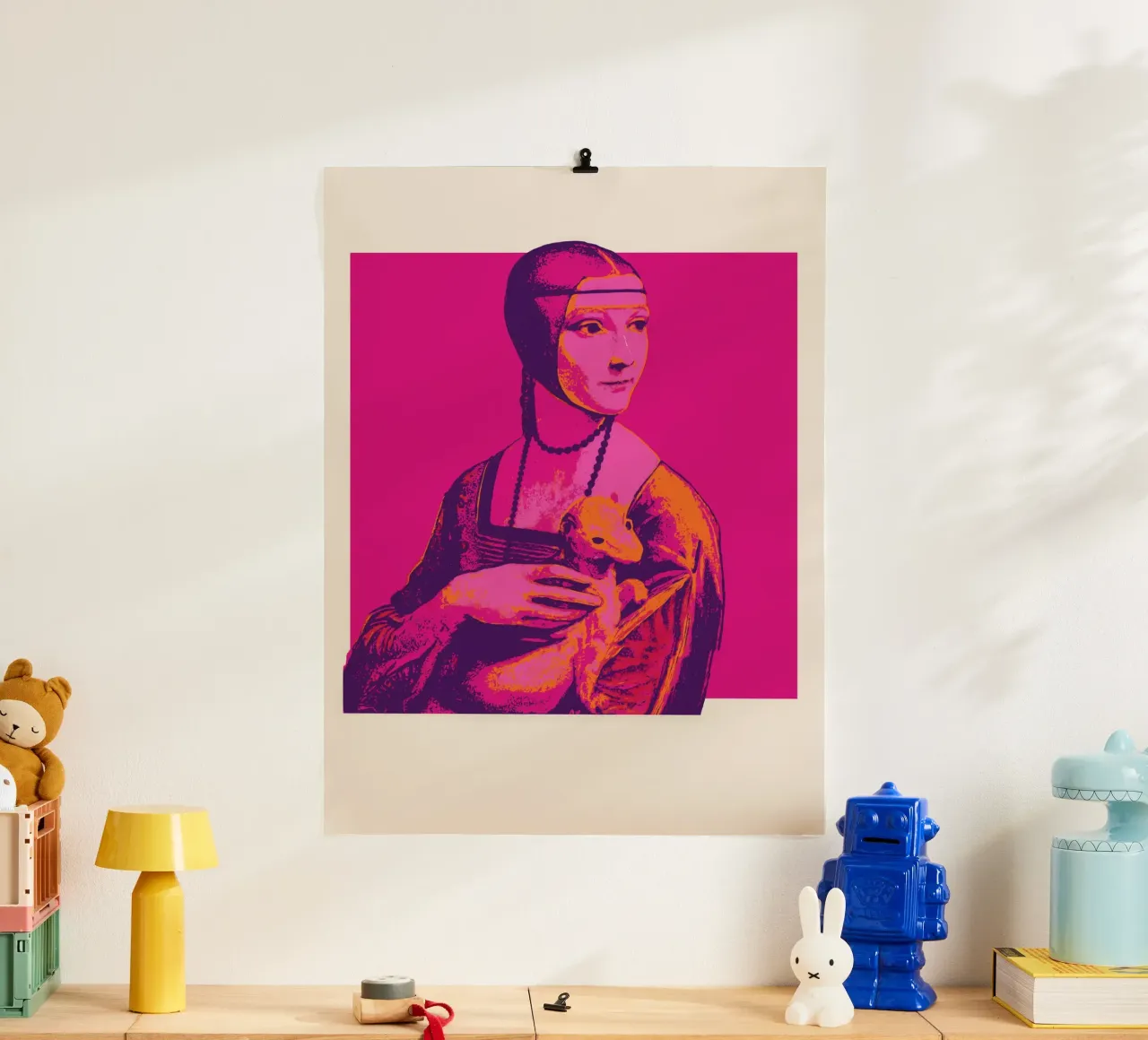 The Lady With An Ermine carta hahnemühle da treechild