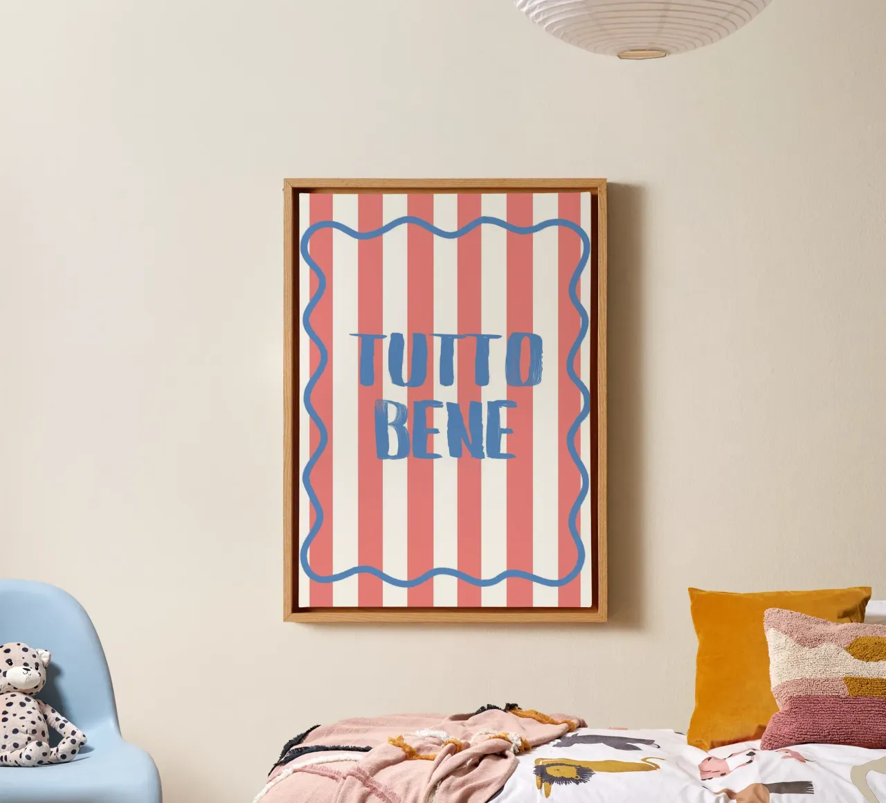 Tutto Bene canvas by Attaboy Dsgn