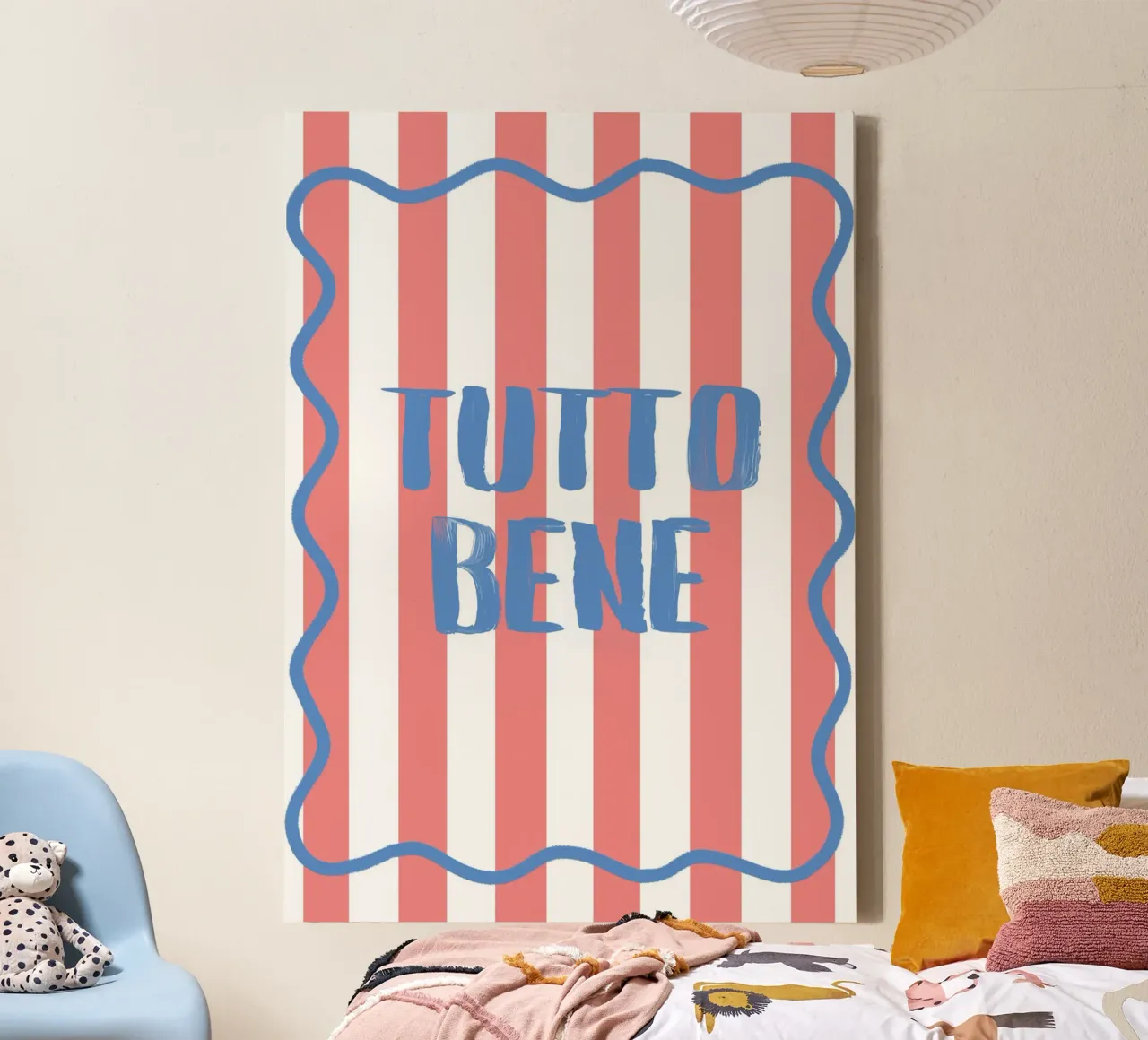 Tutto Bene canvas by Attaboy Dsgn