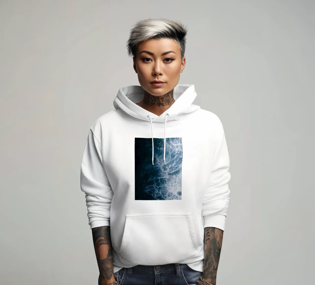 Into the Deep sudadera con capucha de somewhere.soul.escape