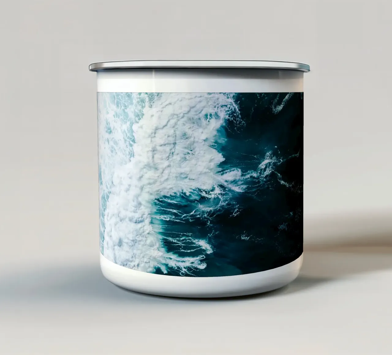 Power tazza in smalto da somewhere.soul.escape