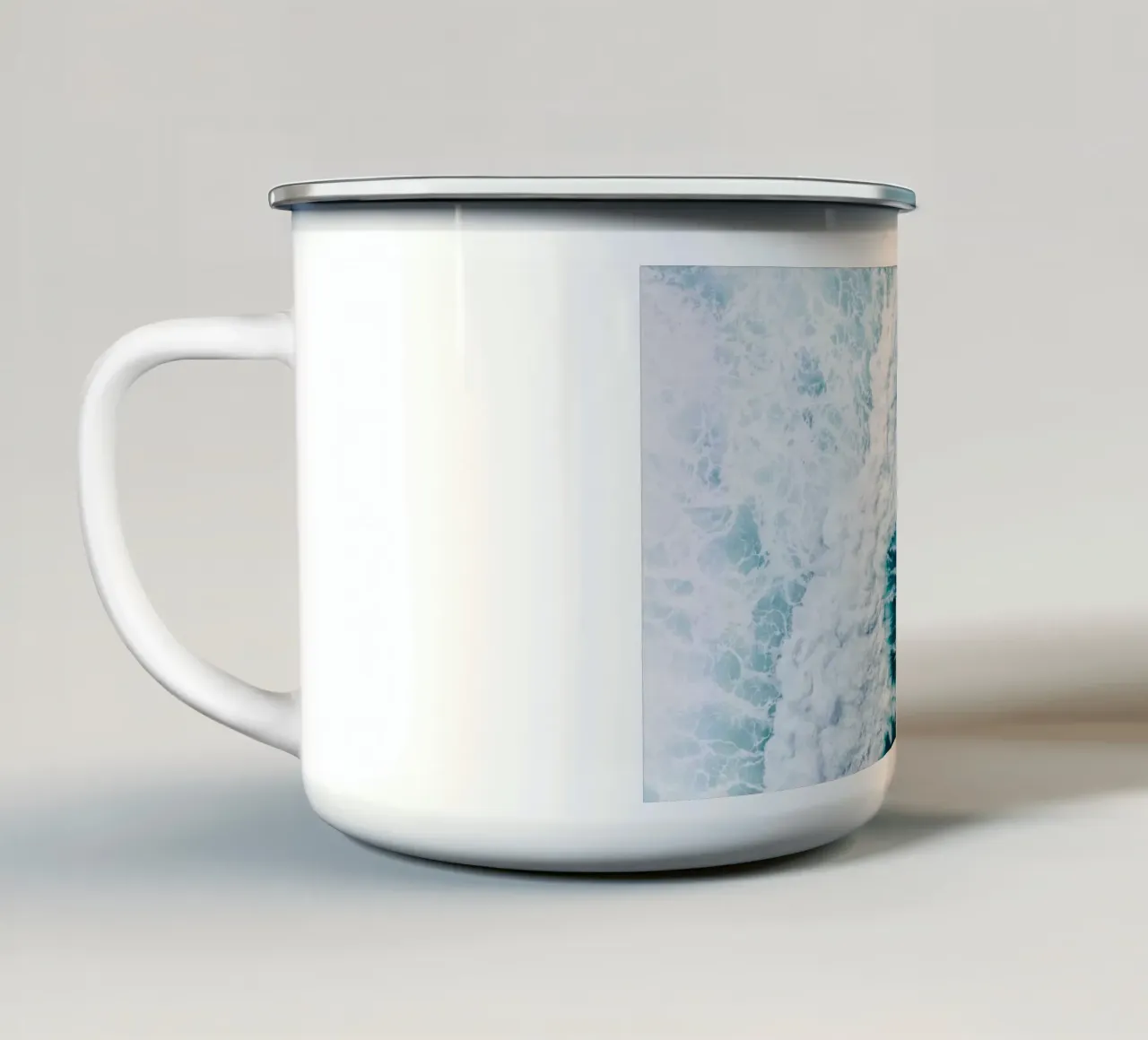 Power tazza in smalto da somewhere.soul.escape