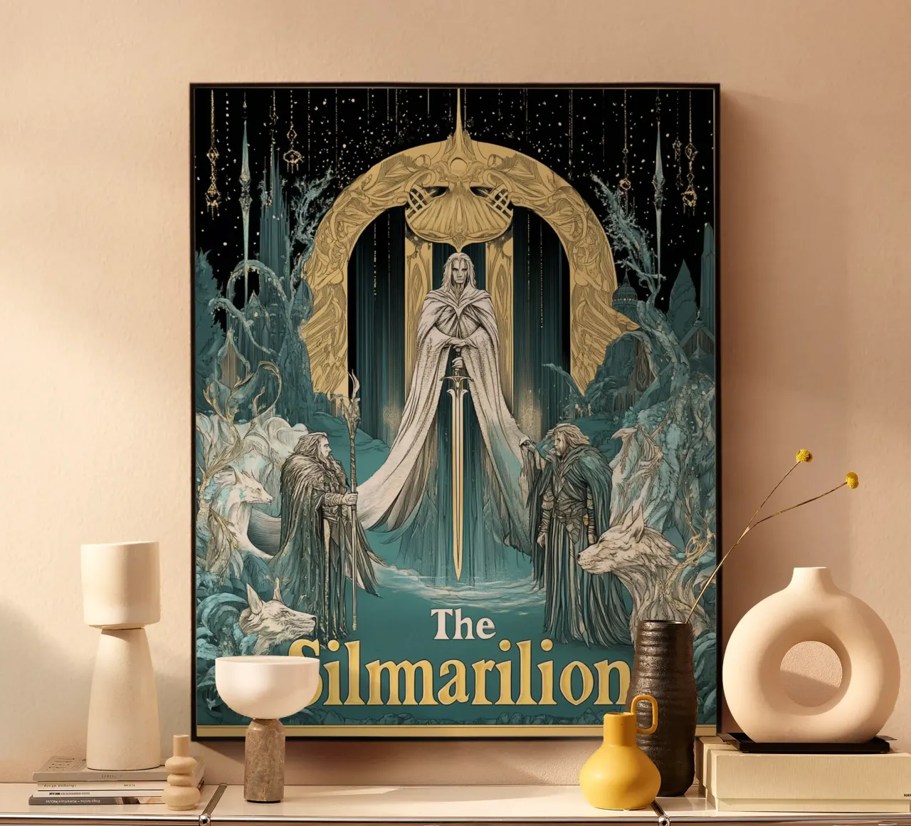The Silmarillion – Legends of Light and Shadow acrylic glass by Mittelerde Atelier