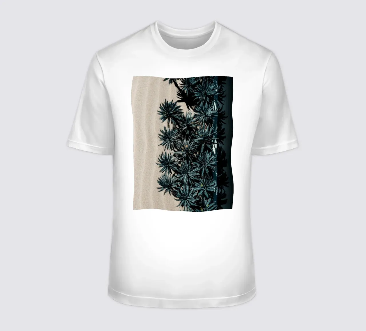 Split Terrain t-shirt by somewhere.soul.escape