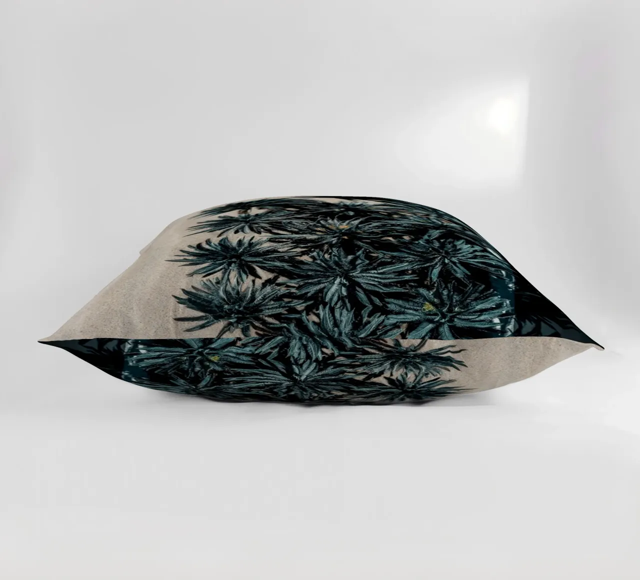 Split Terrain decorative cushion by somewhere.soul.escape