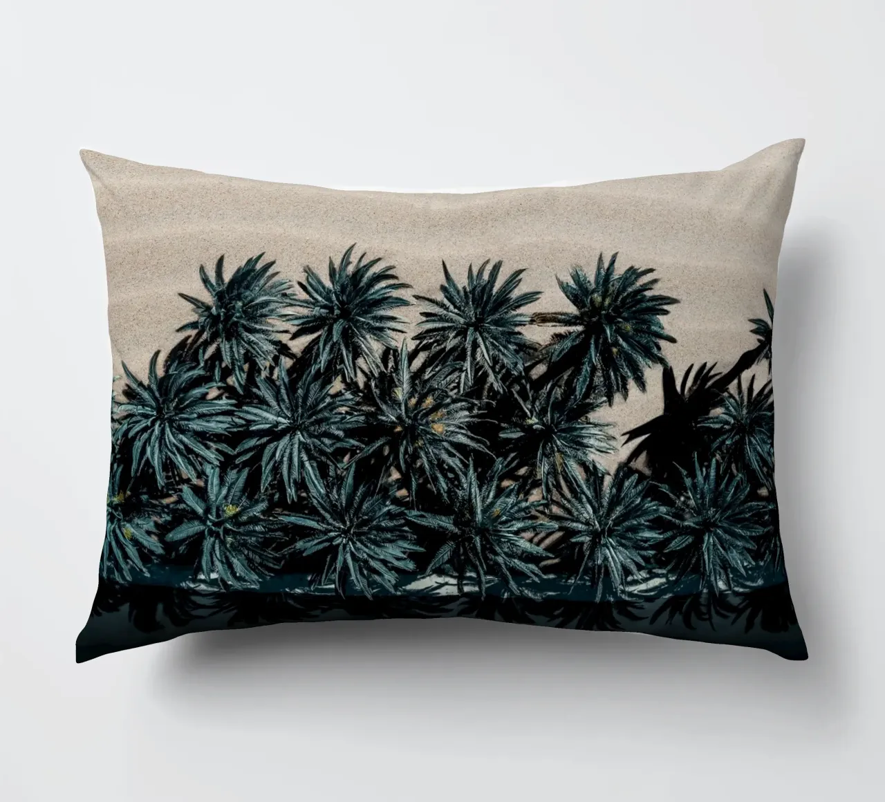 Split Terrain decorative cushion by somewhere.soul.escape