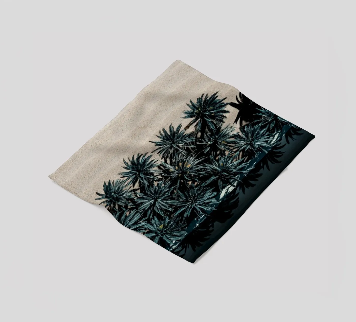 Split Terrain plaid polaire de somewhere.soul.escape