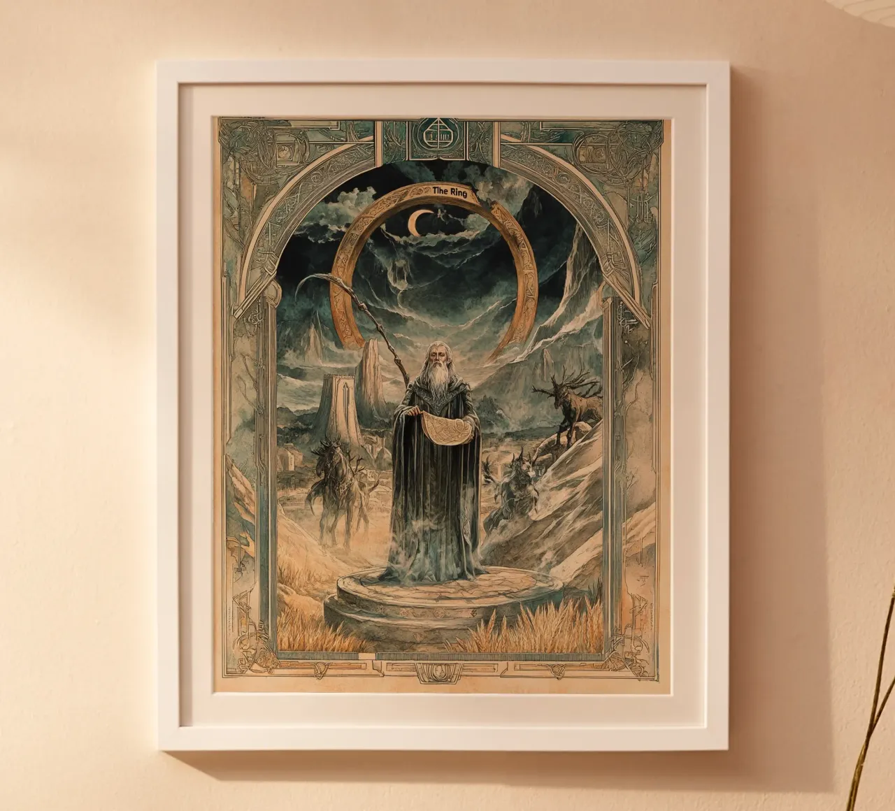 L'Anello - Cronache dal Regno Antico poster da Mittelerde Atelier