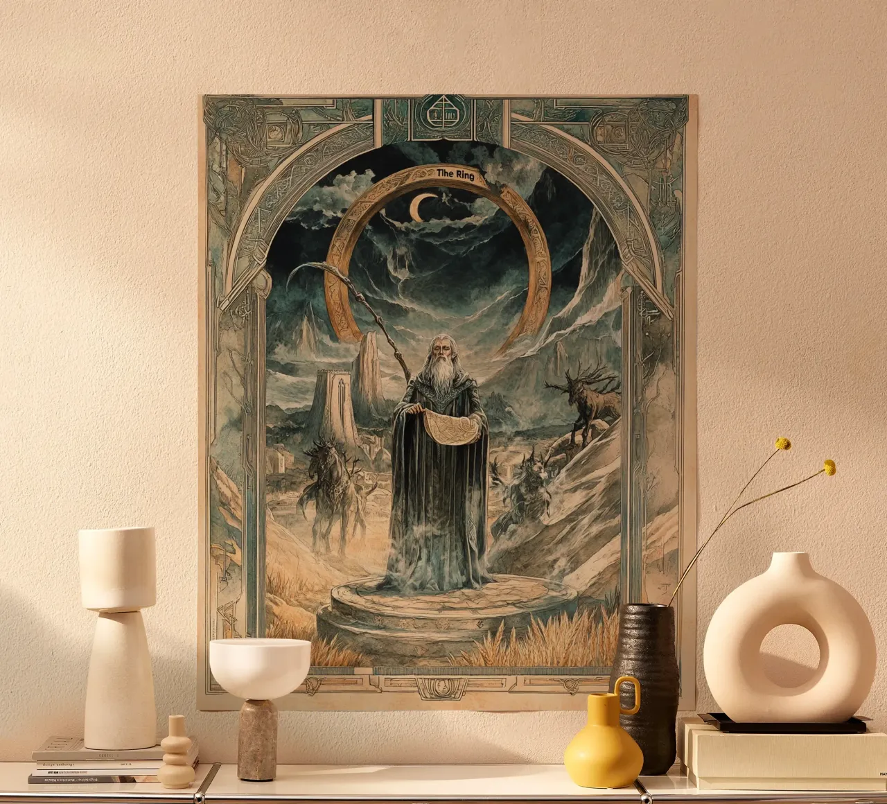L'Anello - Cronache dal Regno Antico poster da Mittelerde Atelier