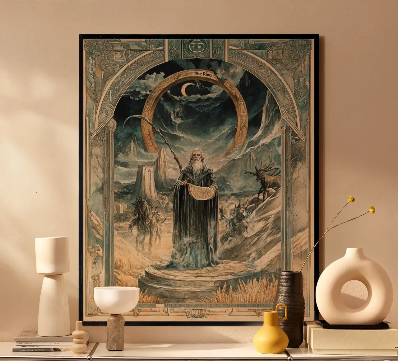 L'Anello - Cronache dal Regno Antico poster da Mittelerde Atelier