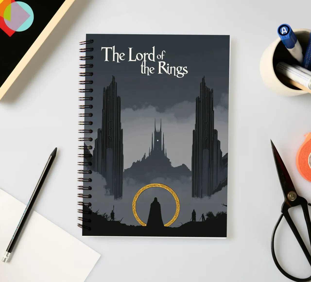 Le Seigneur des Anneaux - Les Ombres du Mordor carnet à spirale de Mittelerde Atelier
