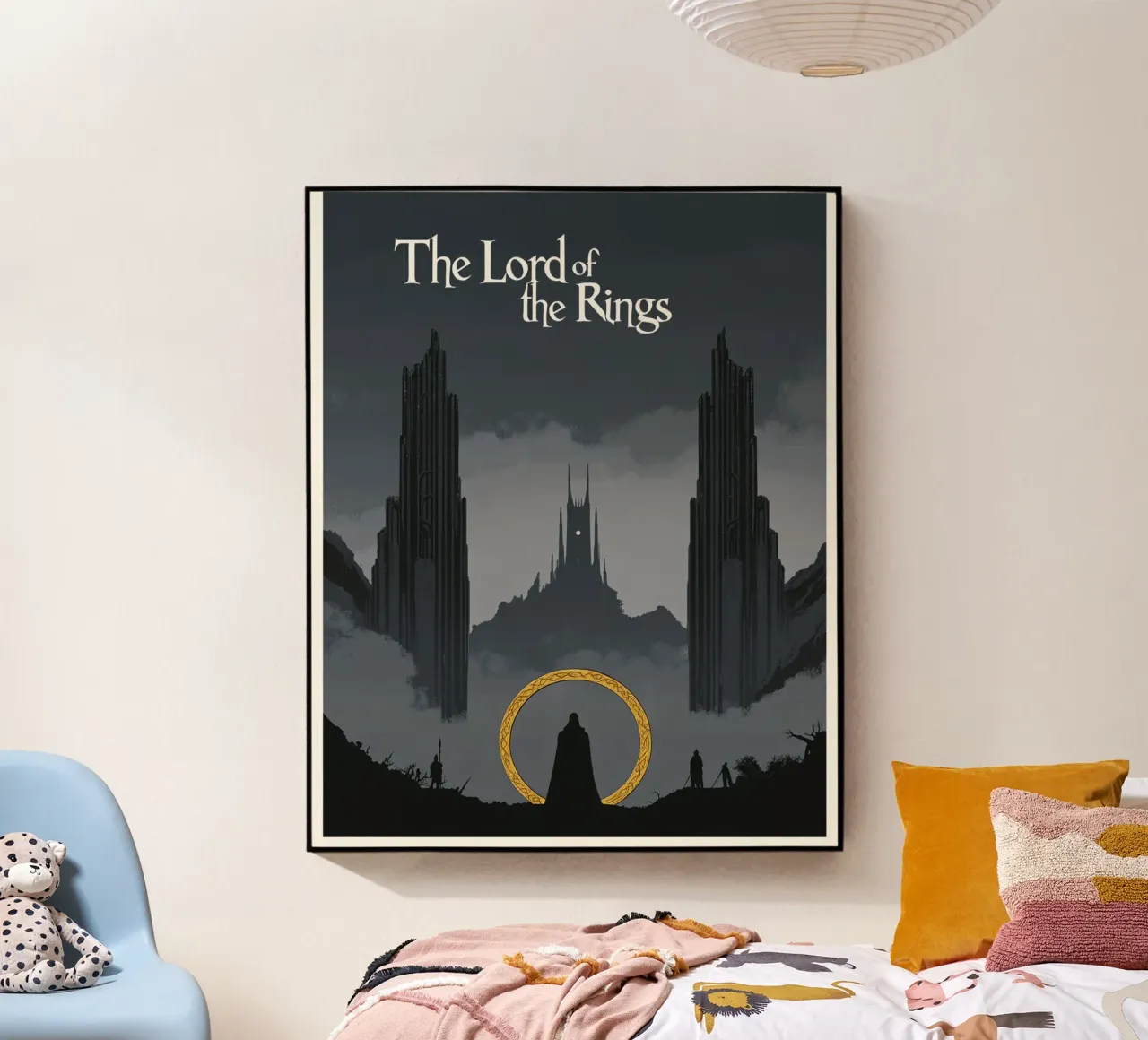 The Lord of the Rings - Schaduwen over Mordor acryl van Mittelerde Atelier