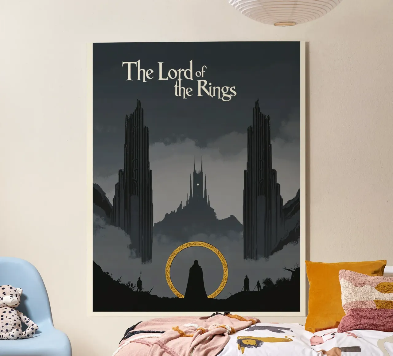 The Lord of the Rings - Schaduwen over Mordor acryl van Mittelerde Atelier