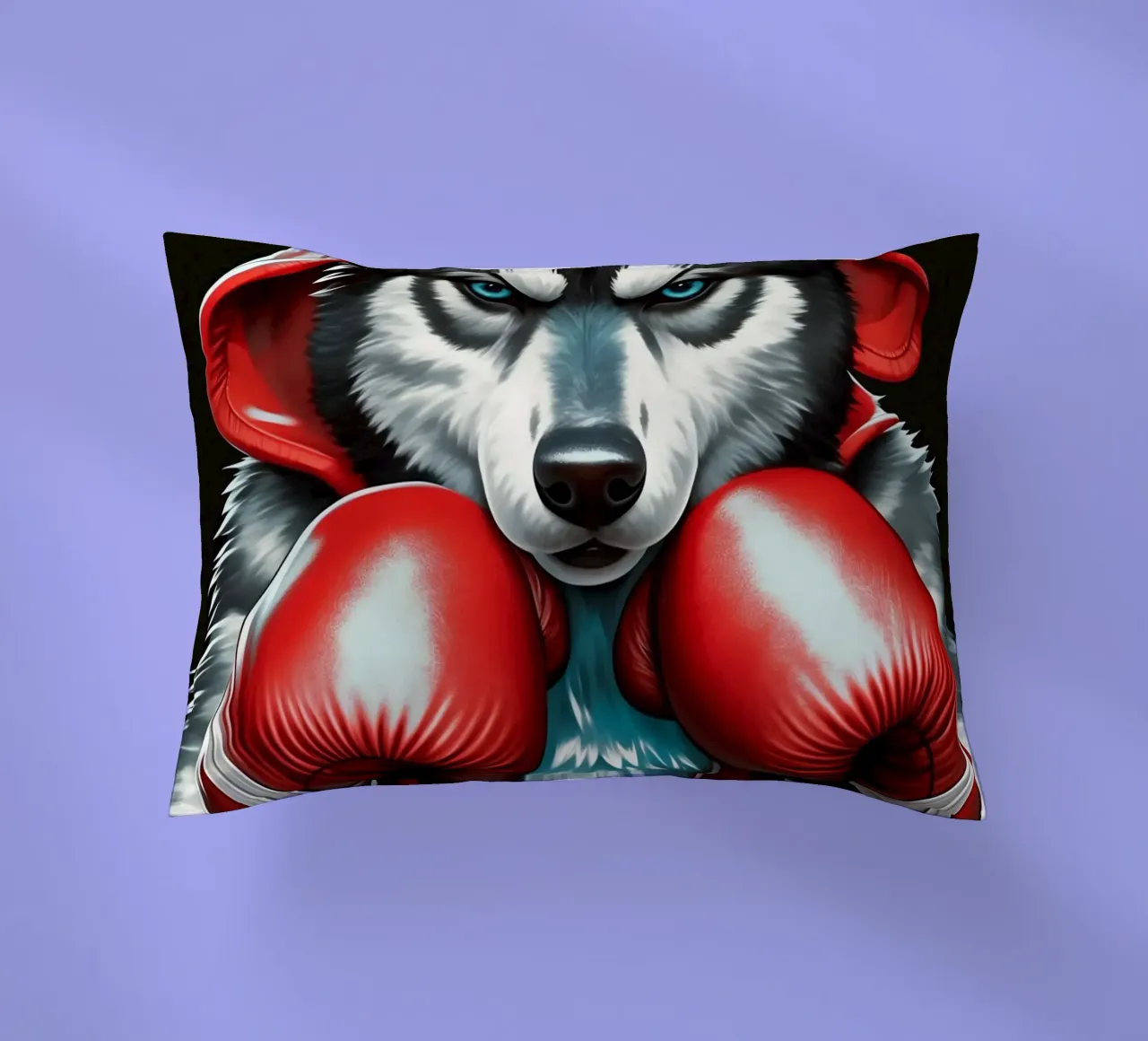 Boxe del lupo cuscino da Fleur de Lys