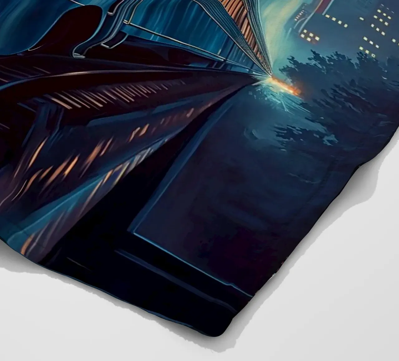 Treno Art Deco coperta in pile da Fleur de Lys