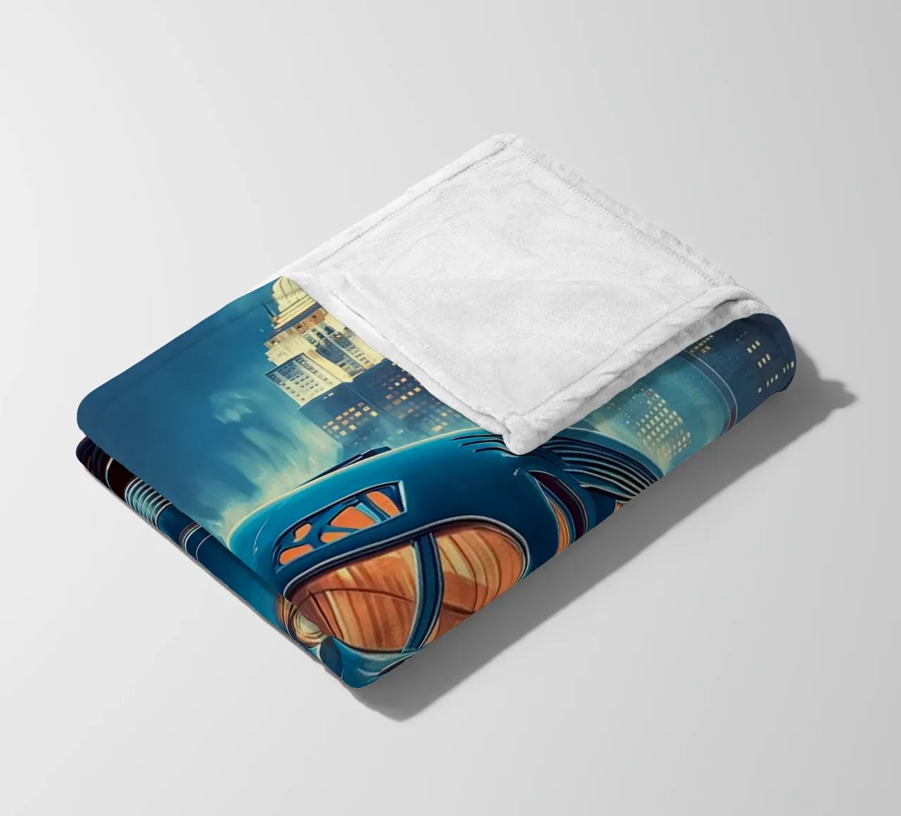 Treno Art Deco coperta in pile da Fleur de Lys