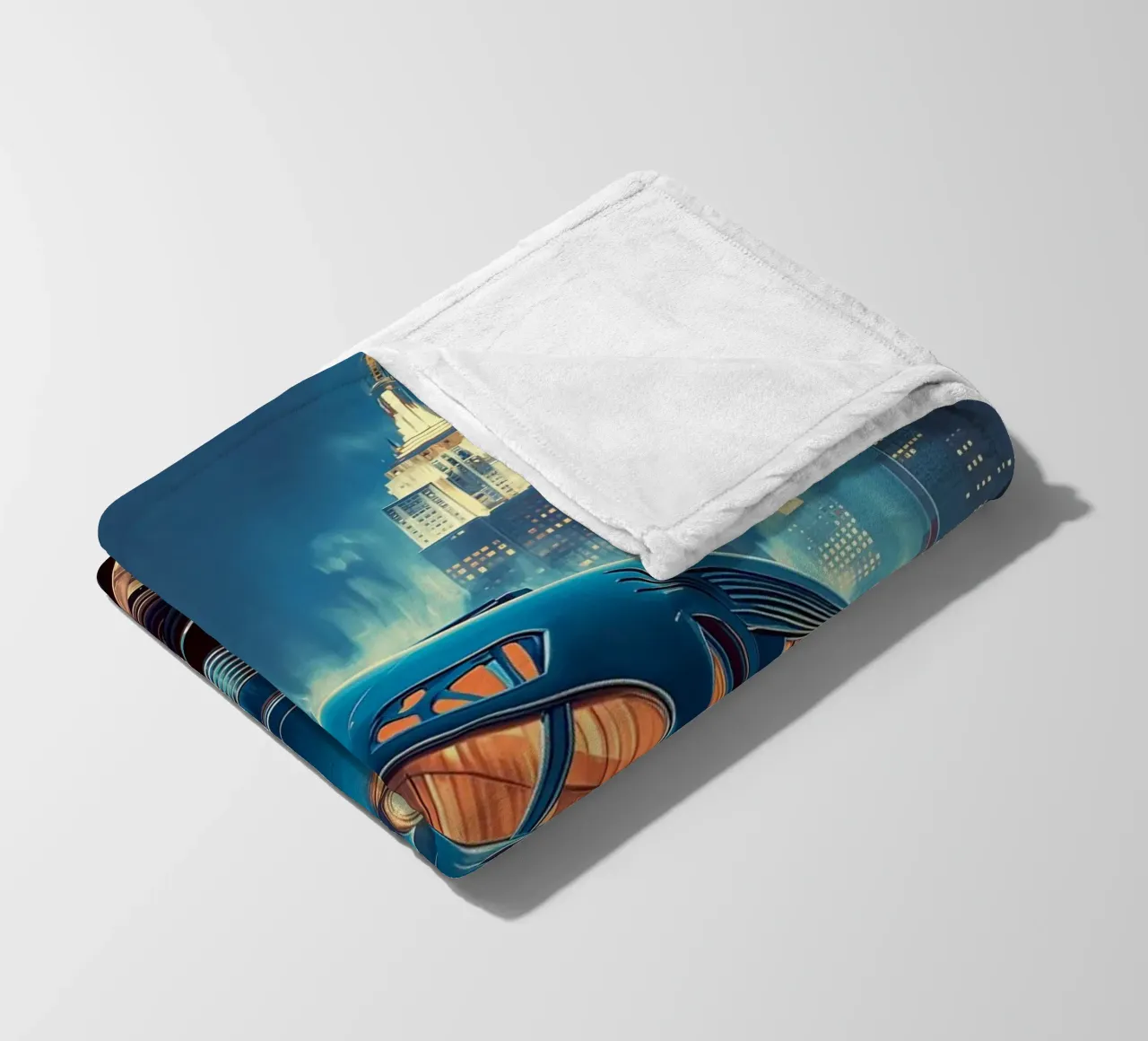 Treno Art Deco coperta in pile da Fleur de Lys