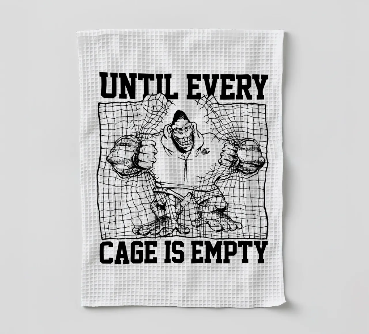 Gorilla Biscuits Until Every Cage Is Empty canovaccio da cucina da kiwirsemplok