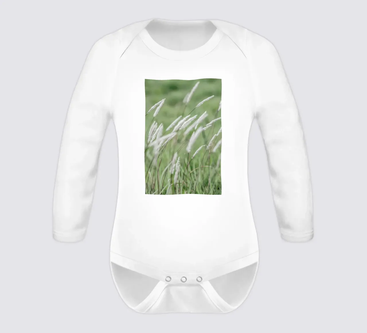 Breeze Langarm Babybody von Shot By Clint