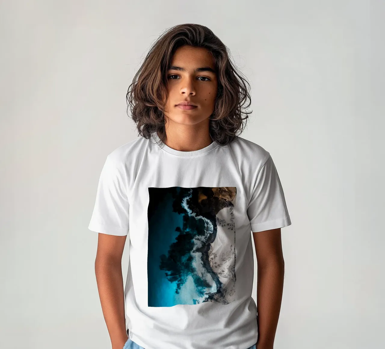 Tidesplit t-shirt bambini da somewhere.soul.escape