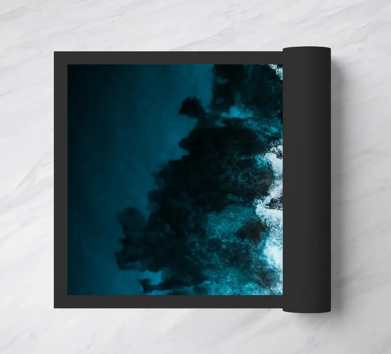 Tidesplit Fußmatte von somewhere.soul.escape