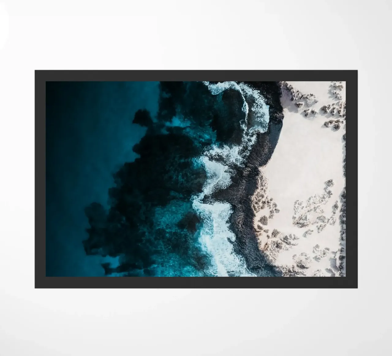 Tidesplit Fußmatte von somewhere.soul.escape