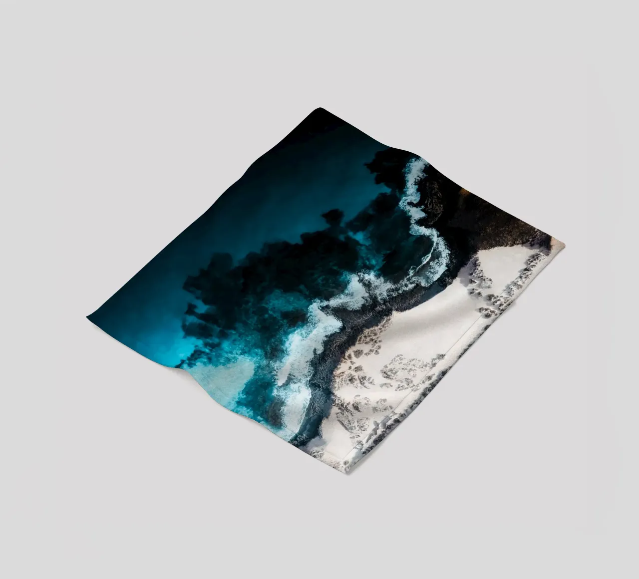 Tidesplit Fleecedecke von somewhere.soul.escape