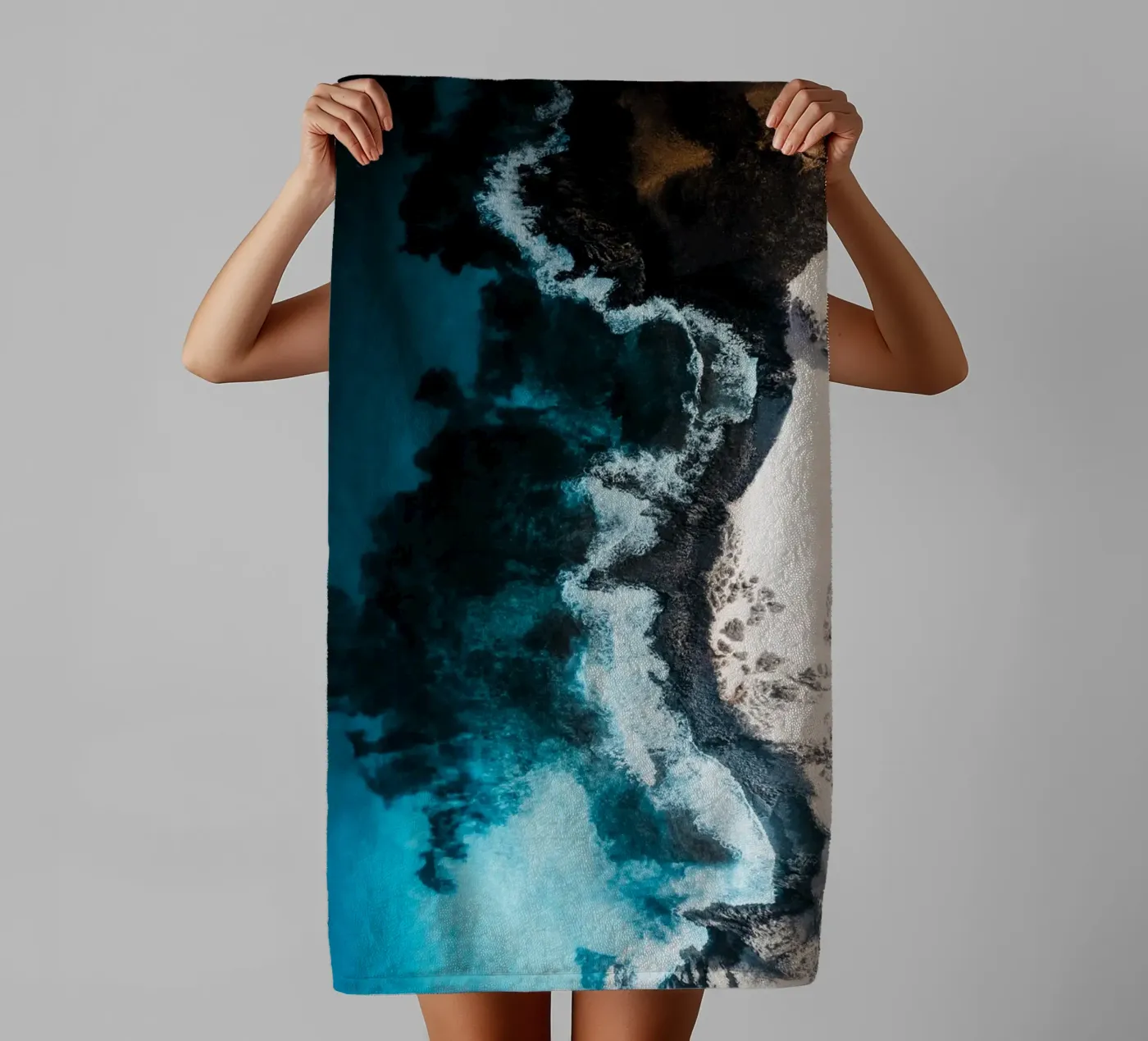 Tidesplit towel by somewhere.soul.escape