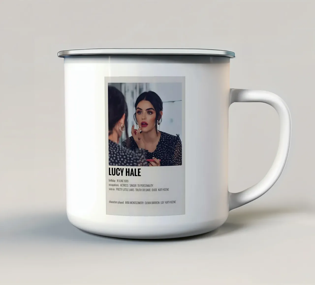 LUCY HALE tazza in smalto da MVFminimalist