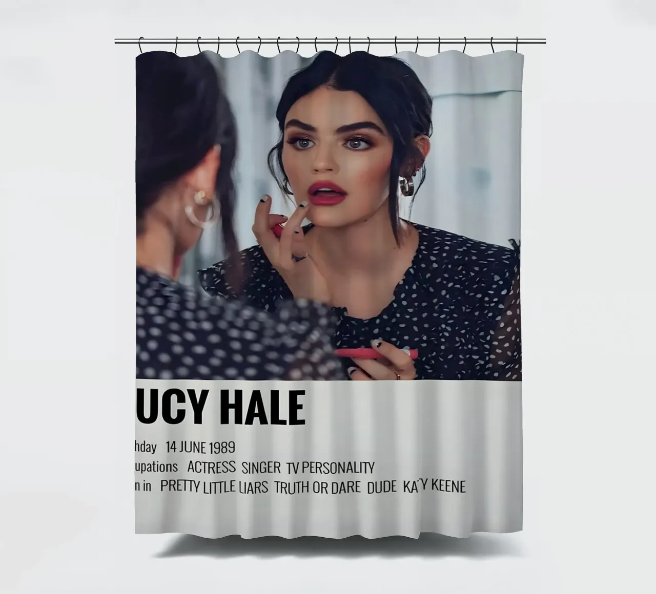LUCY HALE tenda da doccia da MVFminimalist