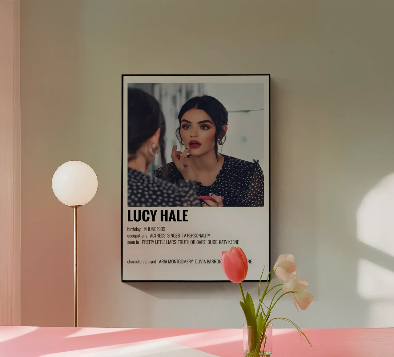 LUCY HALE plexiglass da MVFminimalist