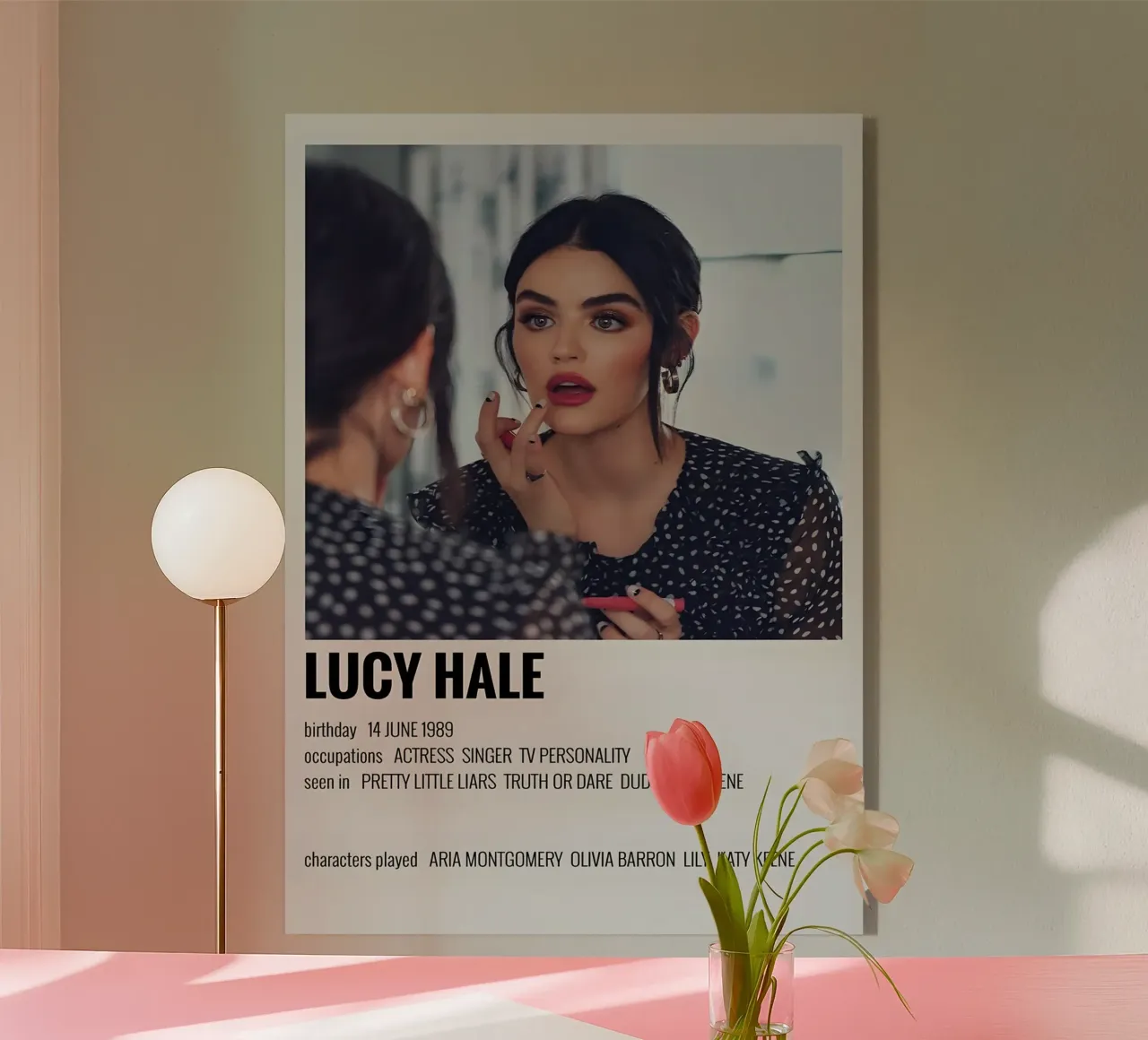 LUCY HALE plexiglass da MVFminimalist