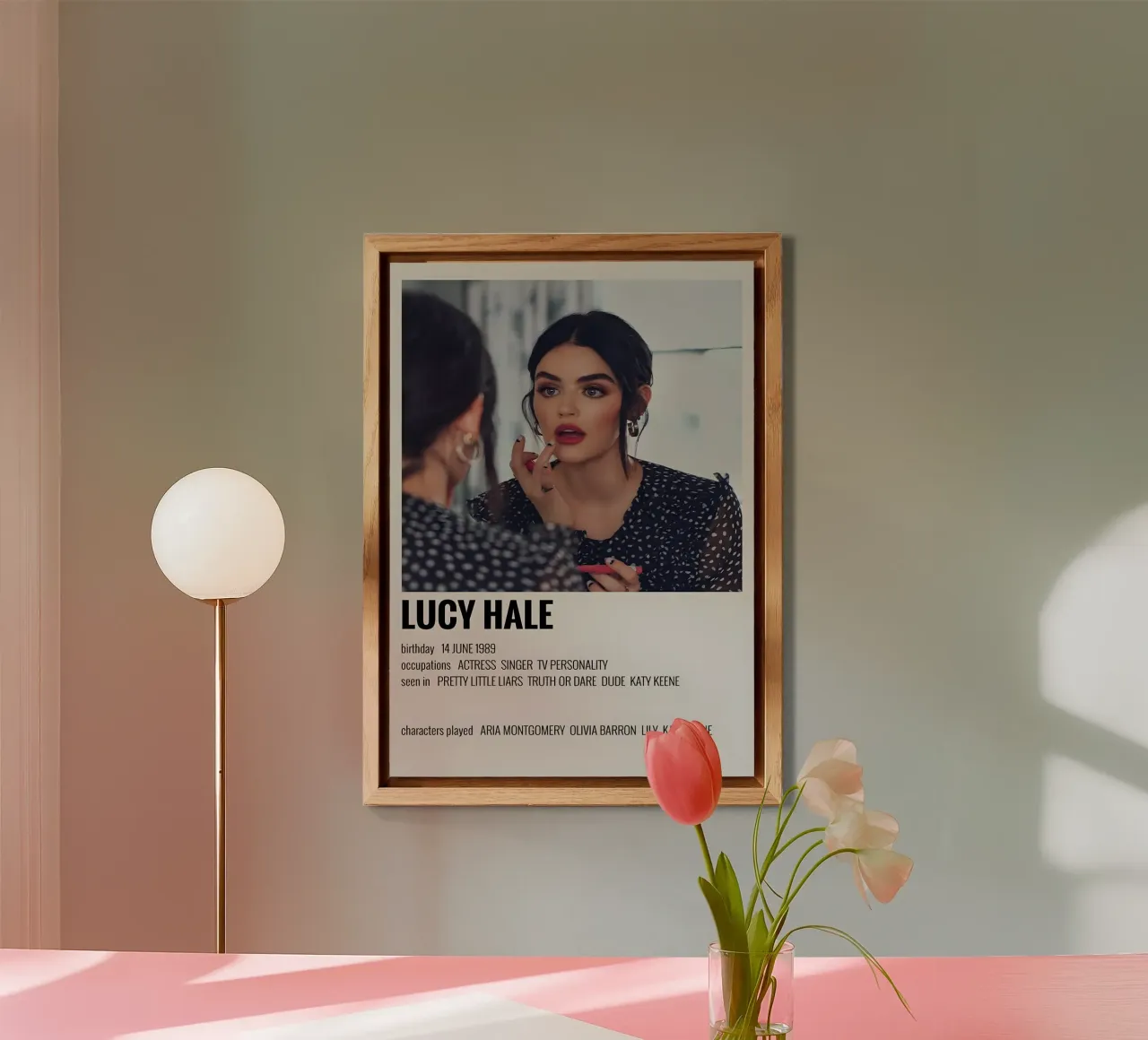 LUCY HALE alluminio dibond da MVFminimalist