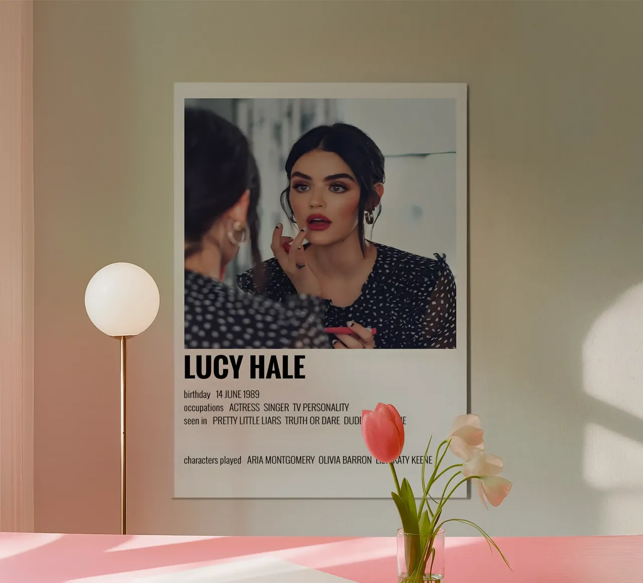LUCY HALE alluminio dibond da MVFminimalist