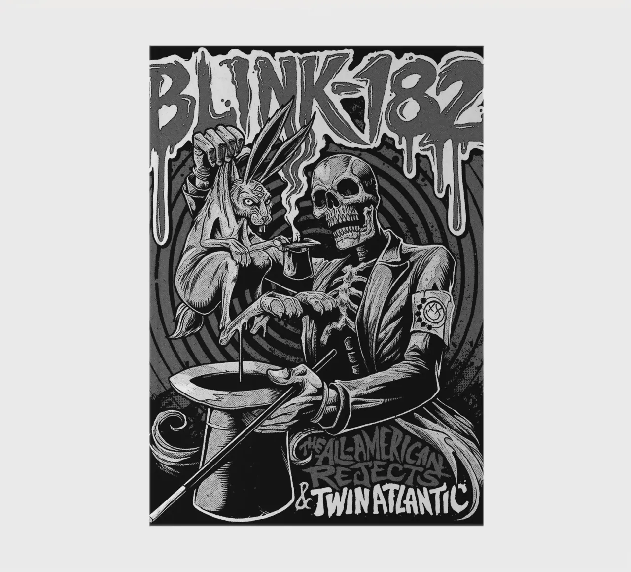 Art du groupe Blink-182 carnet de notes de vanhesling