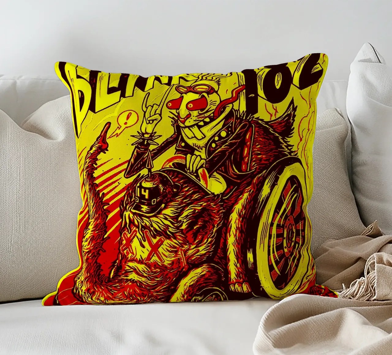 Blink-182 cuscino da vanhesling