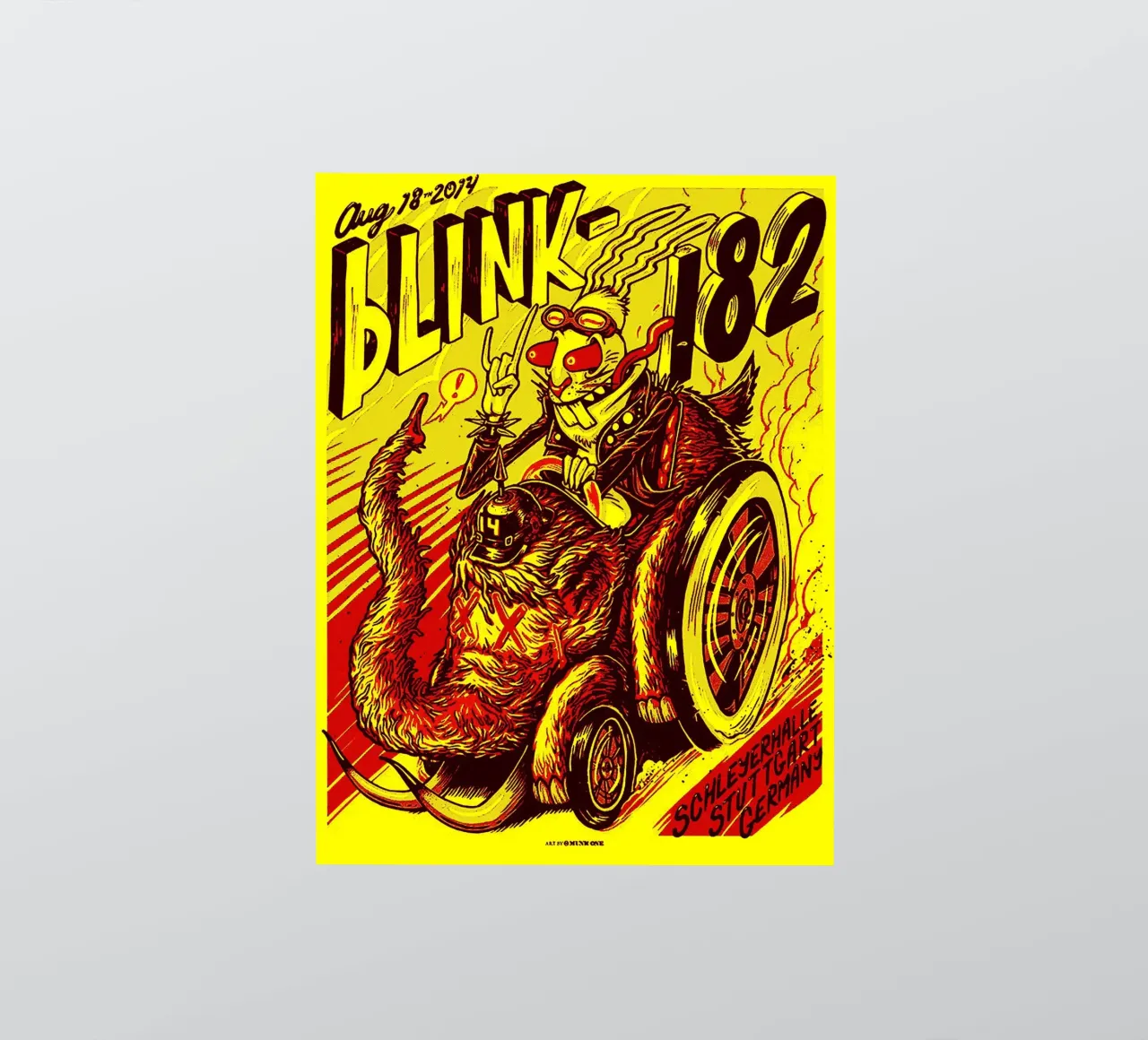 Blink-182 adesivo da vanhesling